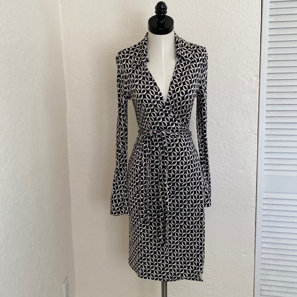 DVF wrap dress